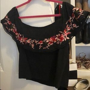 Off the shoulder top